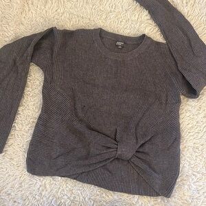 Waffle-knit sweater